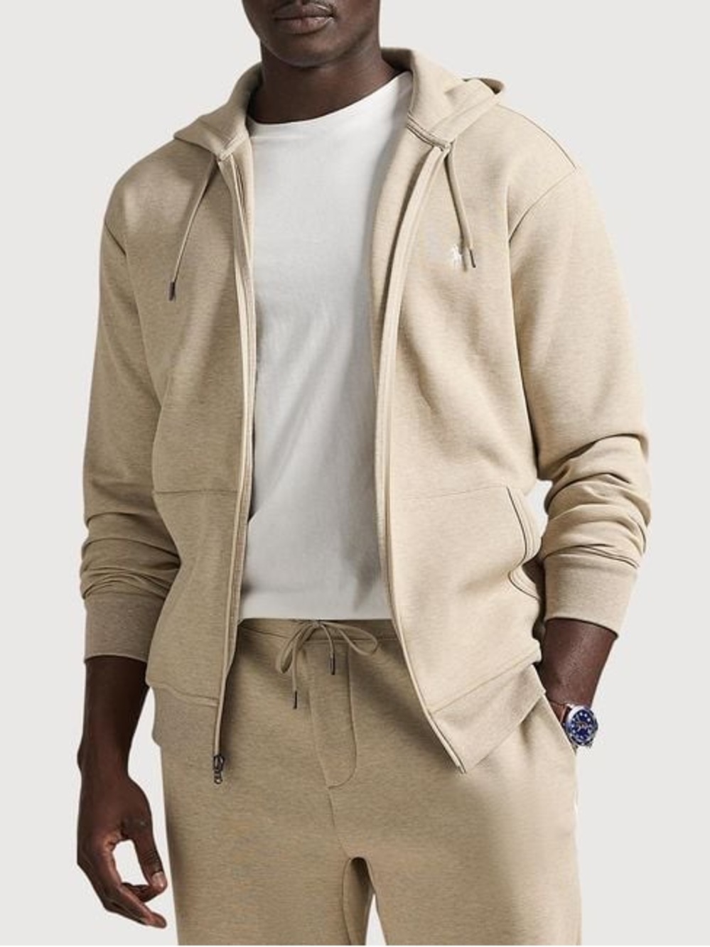 Double-Knit Full-Zip Hoodie
